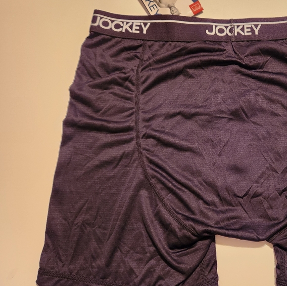 Jockey Air size large boxer briefs for men.  Black. - Picture 5 of 7